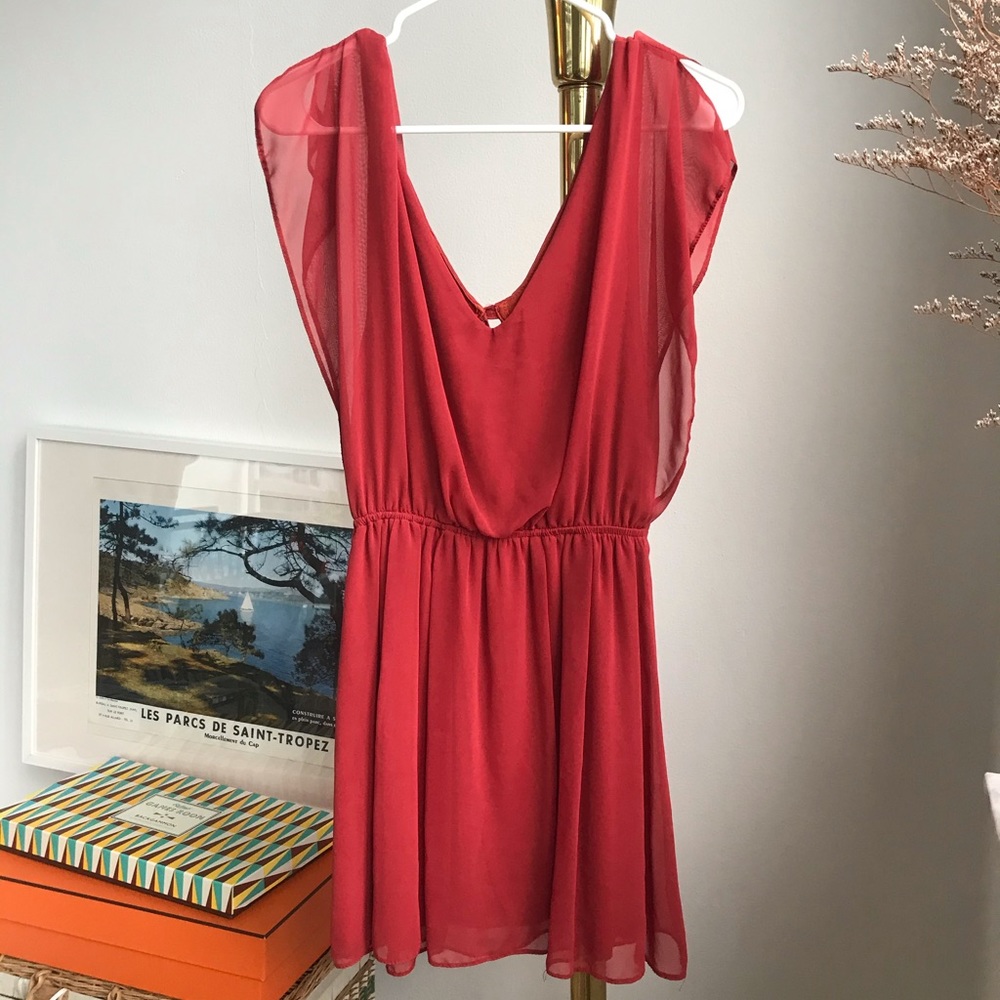Dress orange/red size 1, very good condition